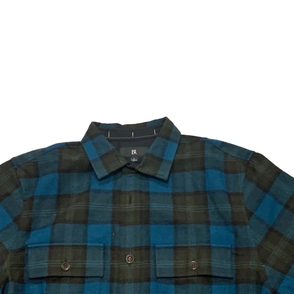 L / Banana Republic flannel overshirts